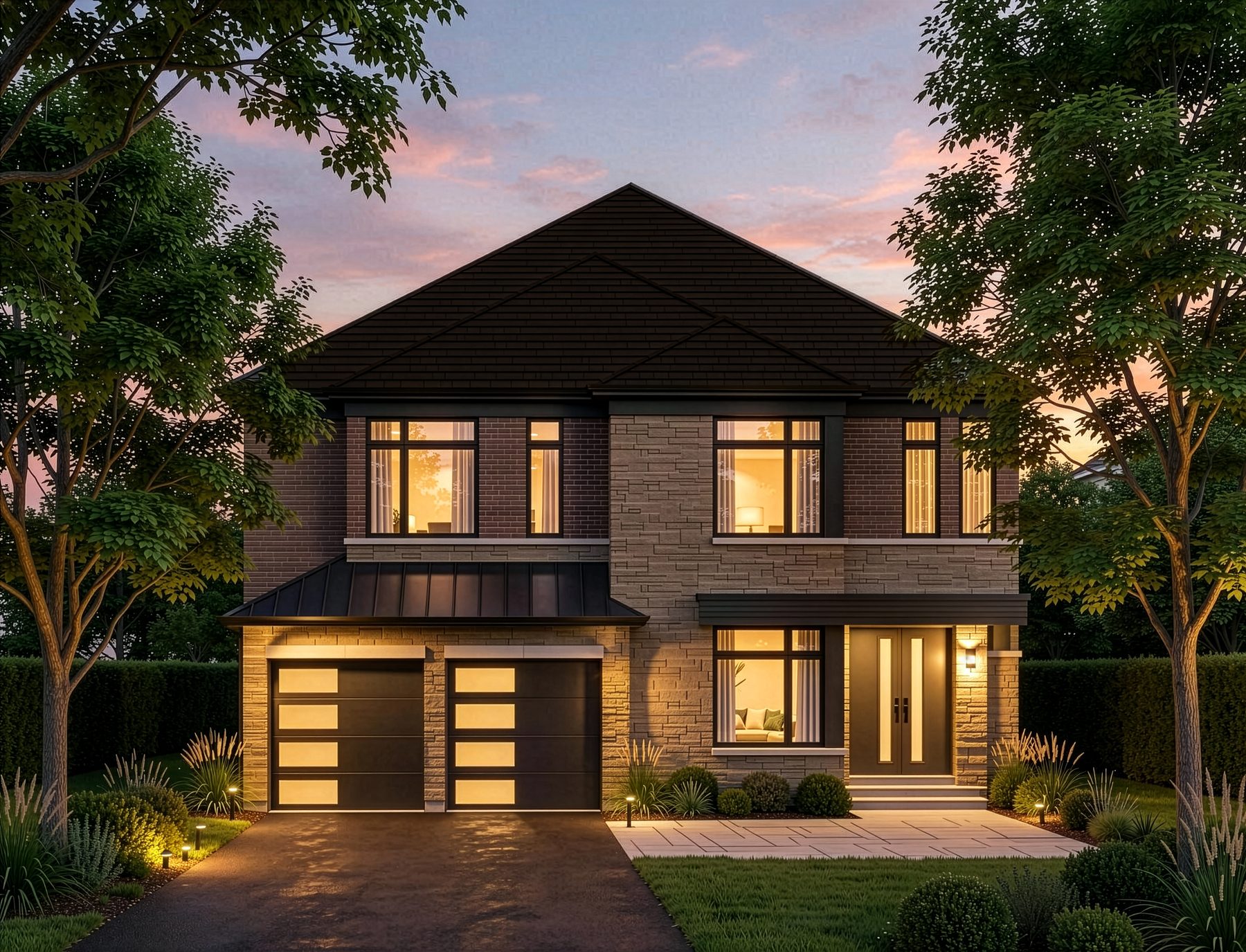 The Hamilton — Elevation B