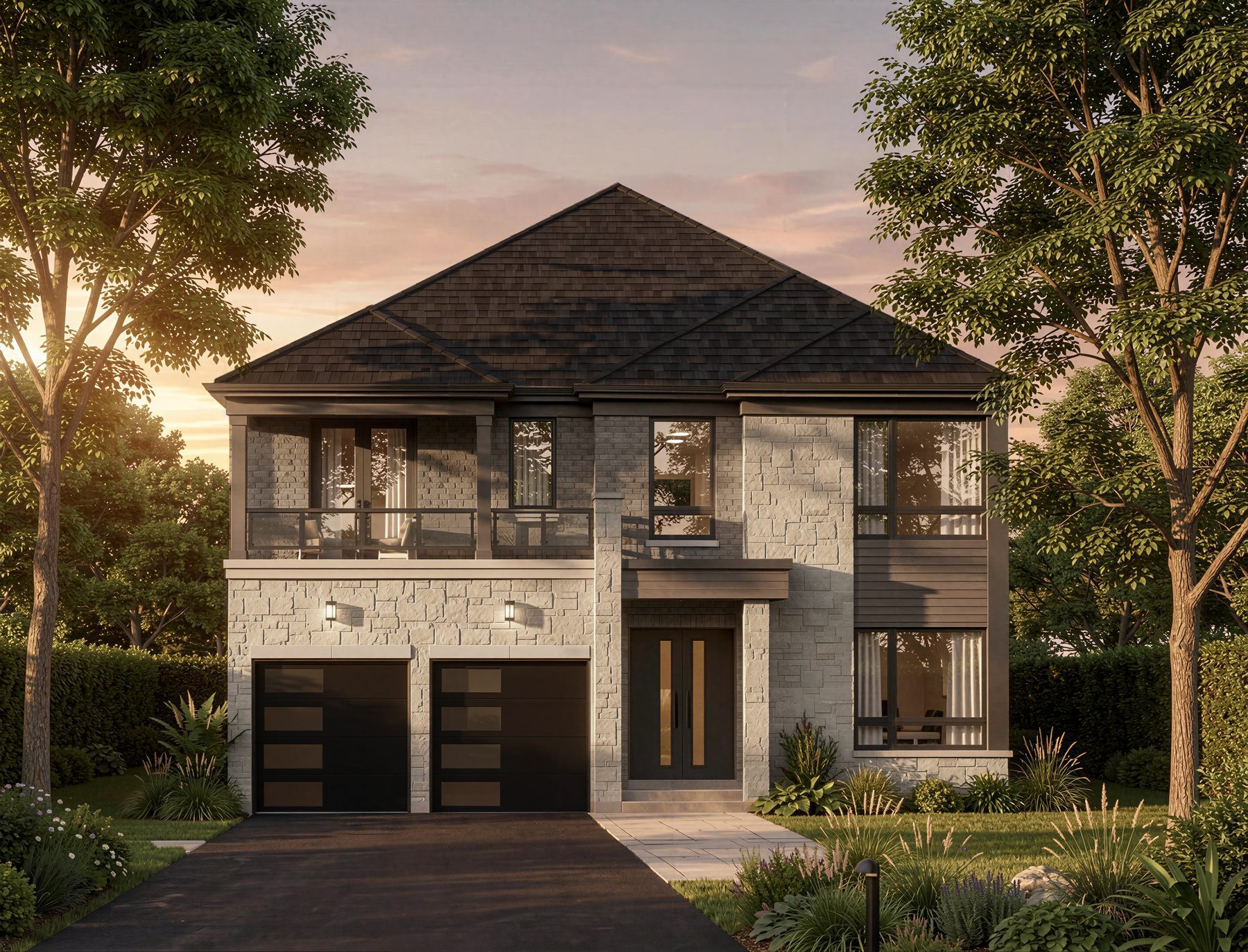 The Livingston — Elevation B