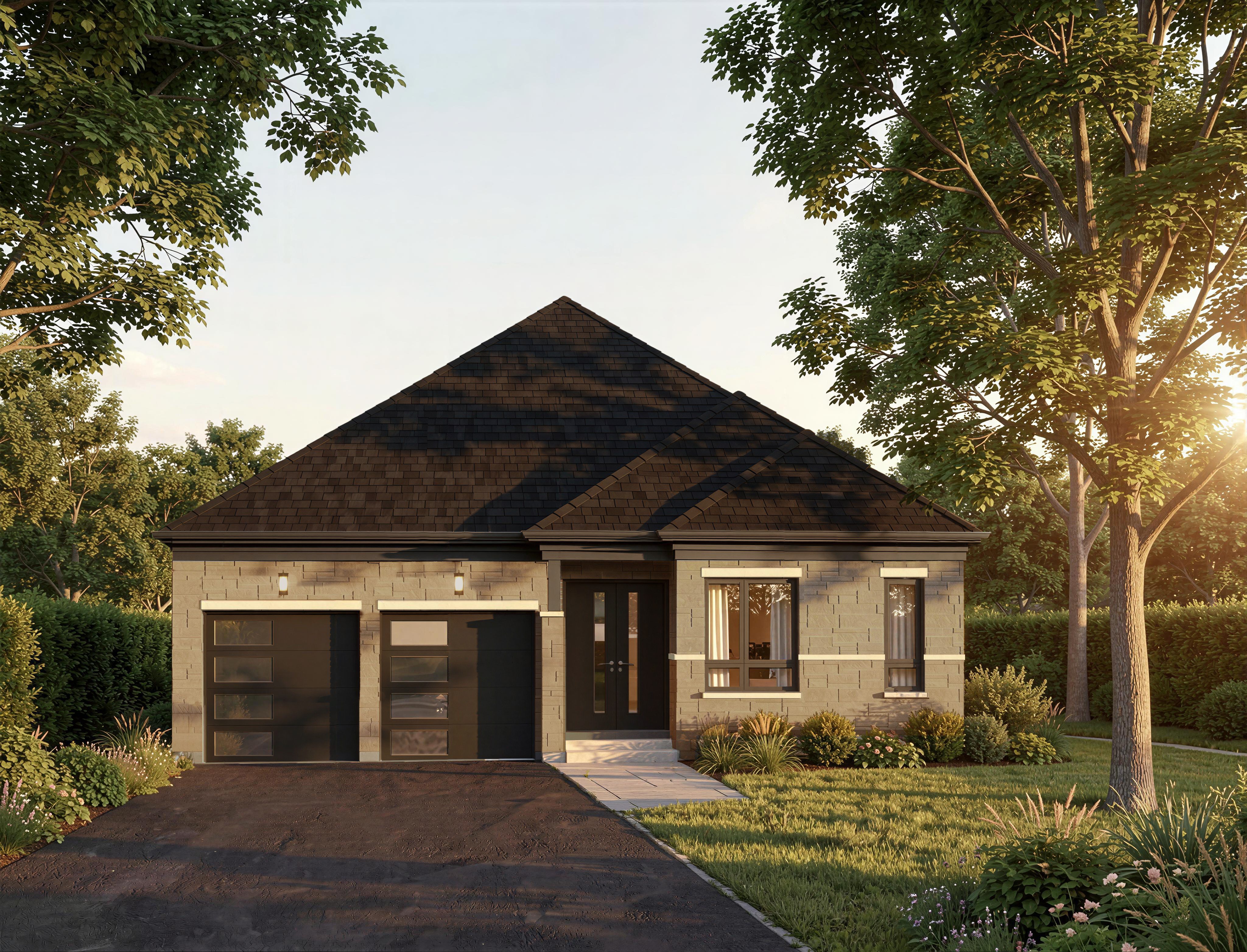 The Stonehaven — Elevation B